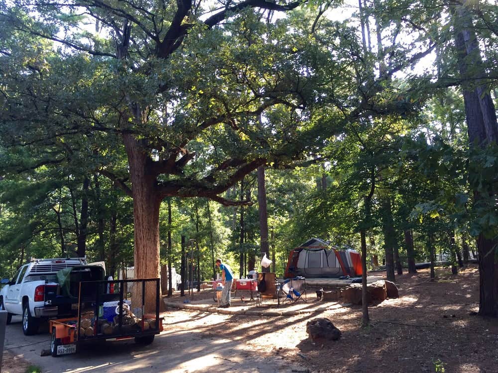 jasmine L.'s photo at Tyler State Park Campground near Gilmer, TX