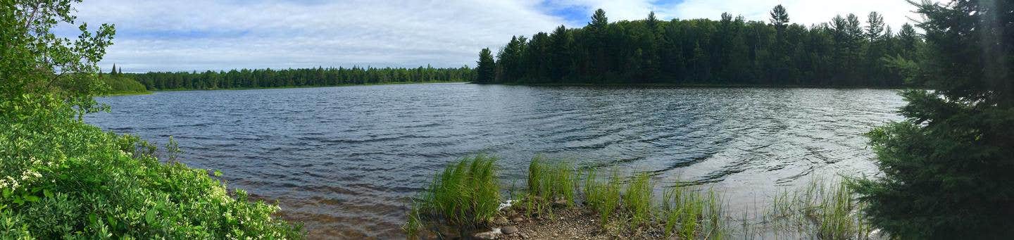 Camper submitted image from Little Beaver Lake Campground — Pictured Rocks National Lakeshore - 1