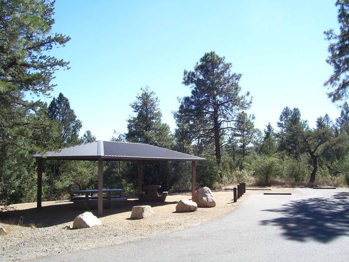 Lynx Campground Site 



Camp site with covered picnic benches.

Credit: US Forest Service