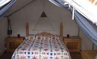 The Dyrt's photo of glamping accommodations at Riverfront Ritz near Victory Mills, NY