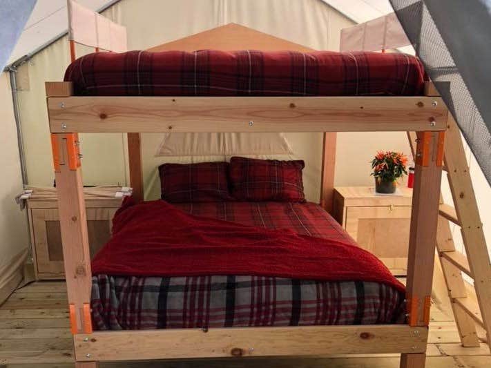 The Dyrt's photo of glamping accommodations at Journeys End Field of Dreams near Union, ME