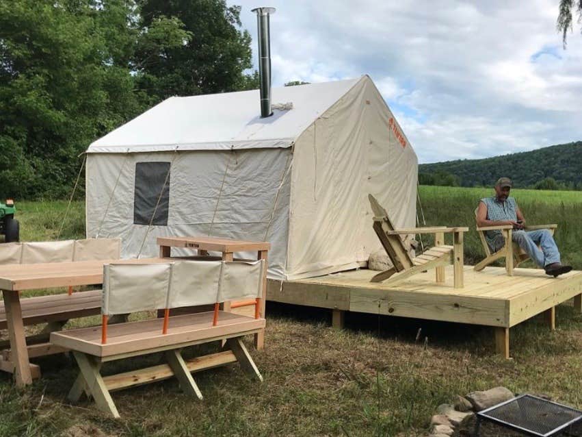 The Dyrt's photo at Black Willow Pond Farm near Poughkeepsie, NY