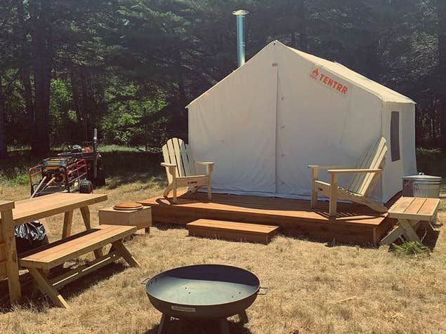 The Dyrt's photo at Cranberry Overlook at Black Moon Farms near Sixes, OR