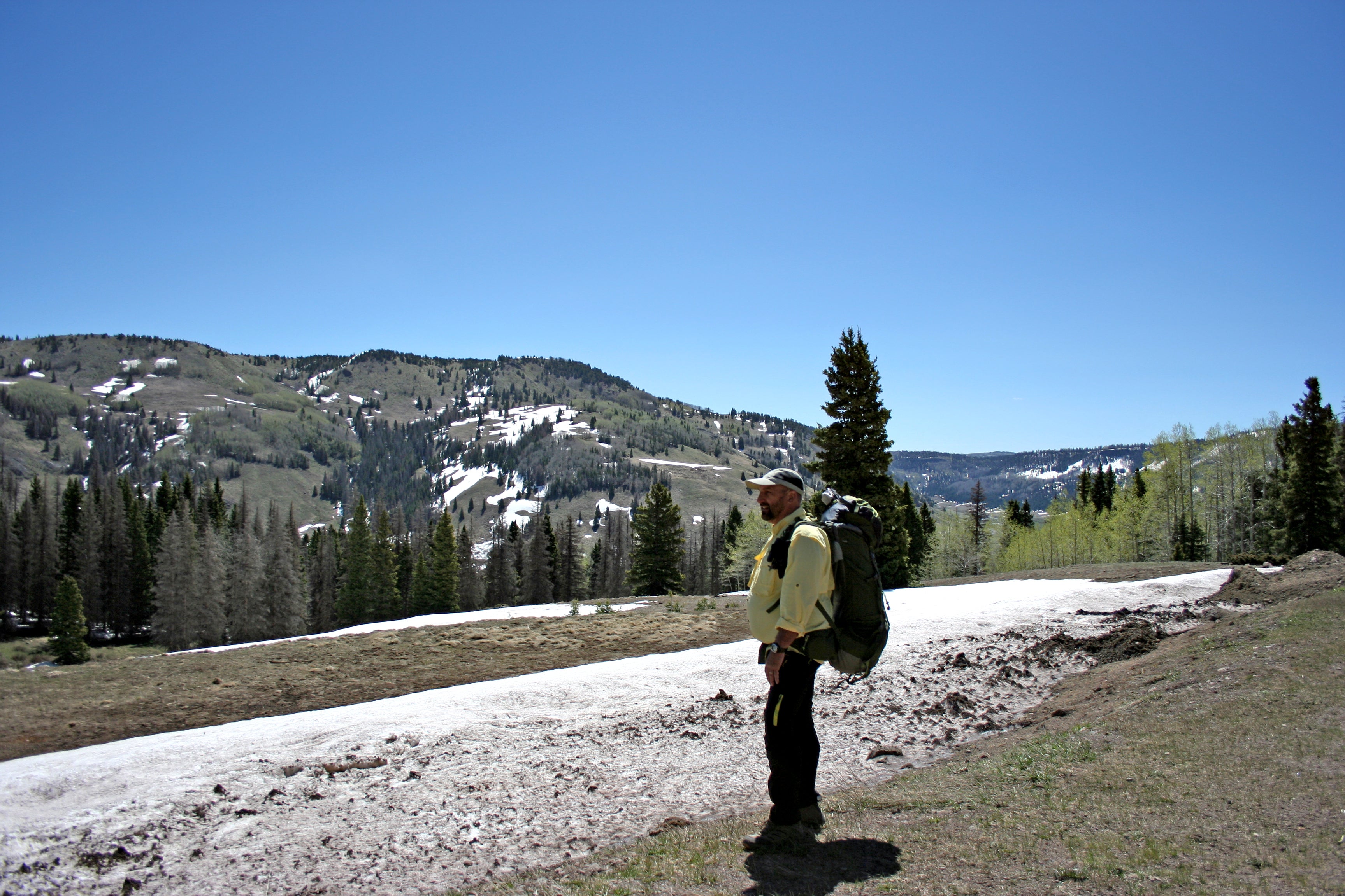Backpacking on the CDT, The trailhead is between the Ponderosa campground and the steam train crossing.