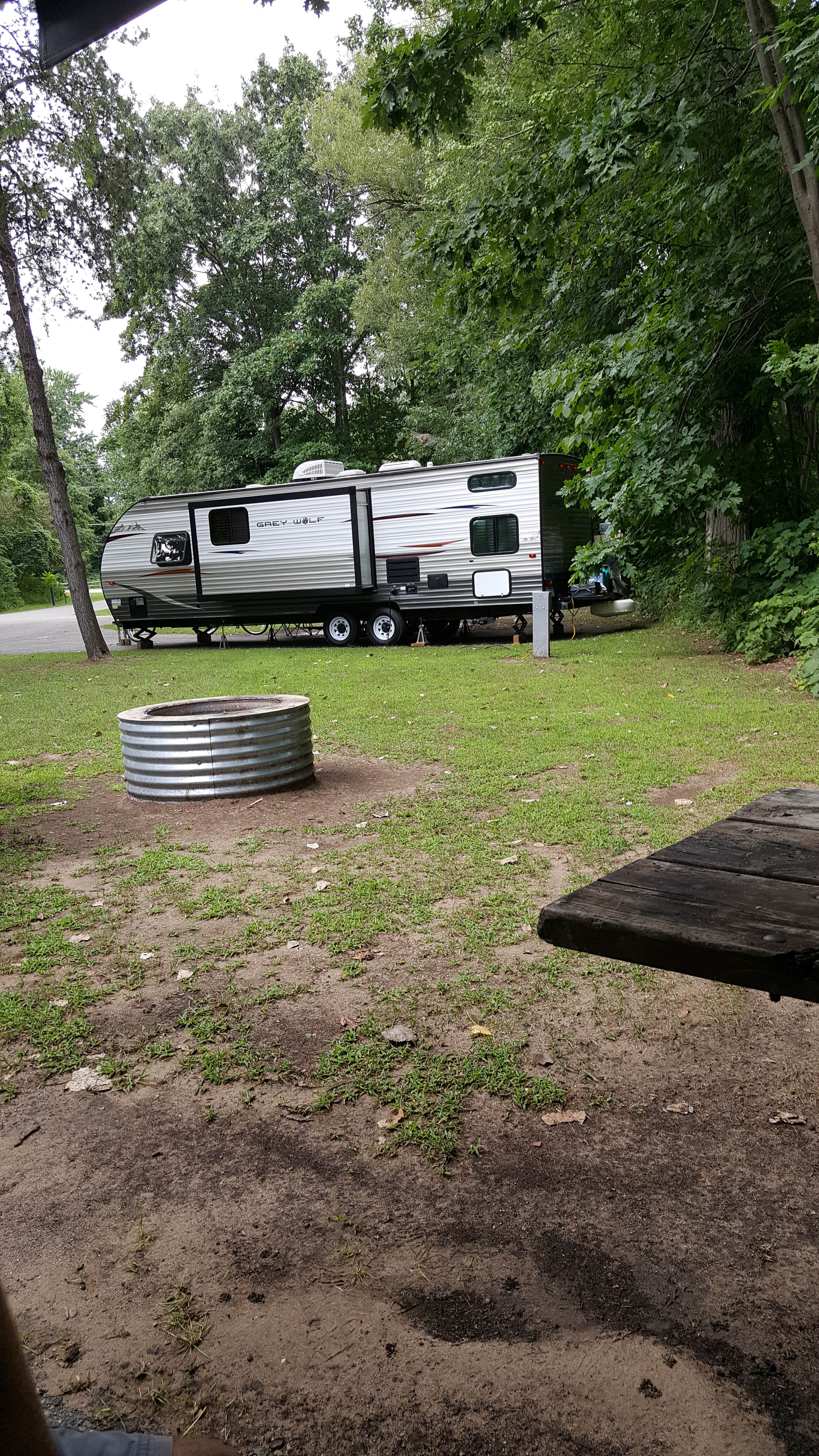 Stephanie C.'s photo of rv camping at Lakeport State Park Campground near Marysville, MI