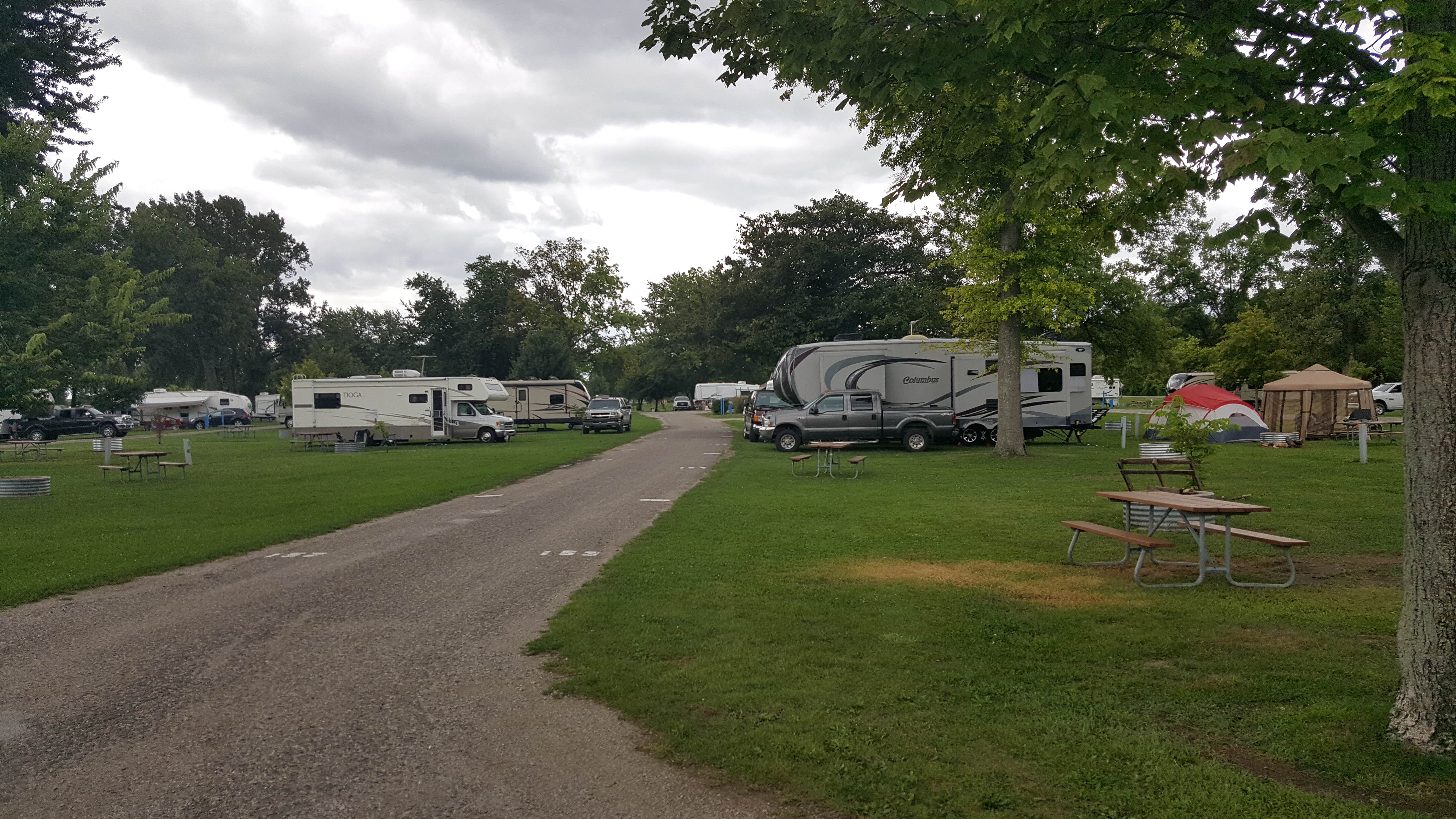 Stephanie C.'s photo of rv camping at Algonac State Park Campground near Clinton Township, MI