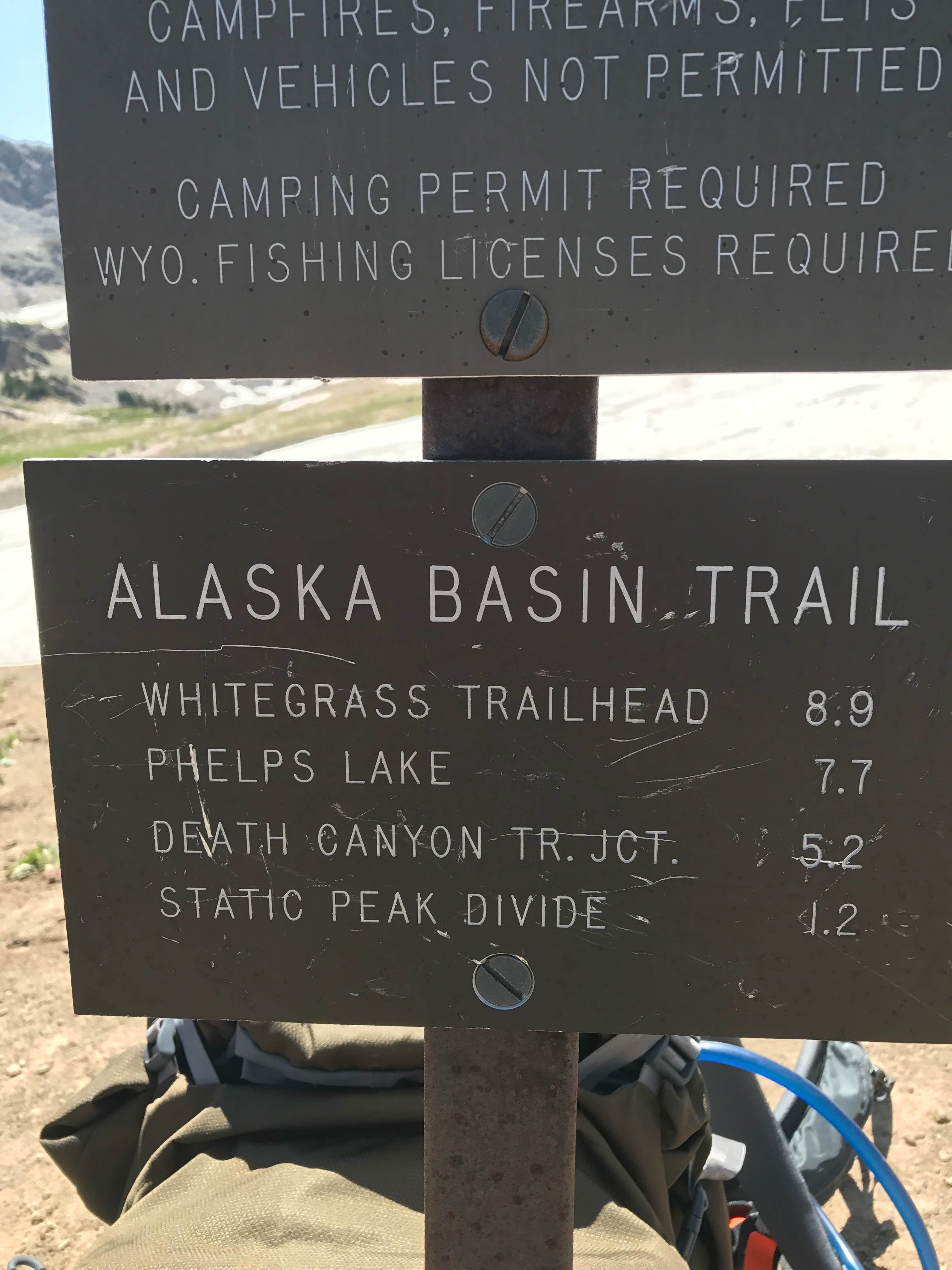 Camper-submitted photo at Alaska Basin Backcountry Camping near Alta, WY