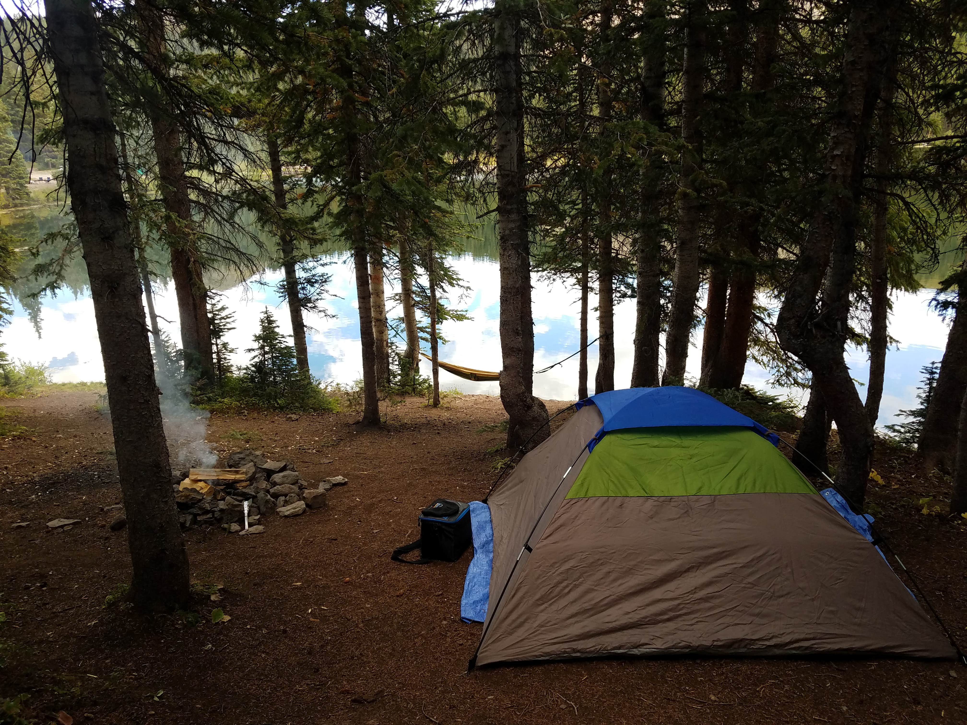 Lisa C.'s photo of tent camping at Alta Lakes Campground (Dispersed) near Telluride, CO