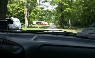 Stephanie C.'s photo of rv camping at Indian Lake State Park South Campground — Indian Lake State Park near Manistique, MI