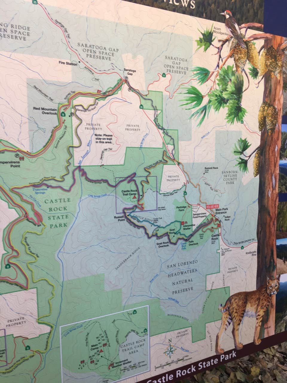 Waterman Gap Trail Camp — Castle