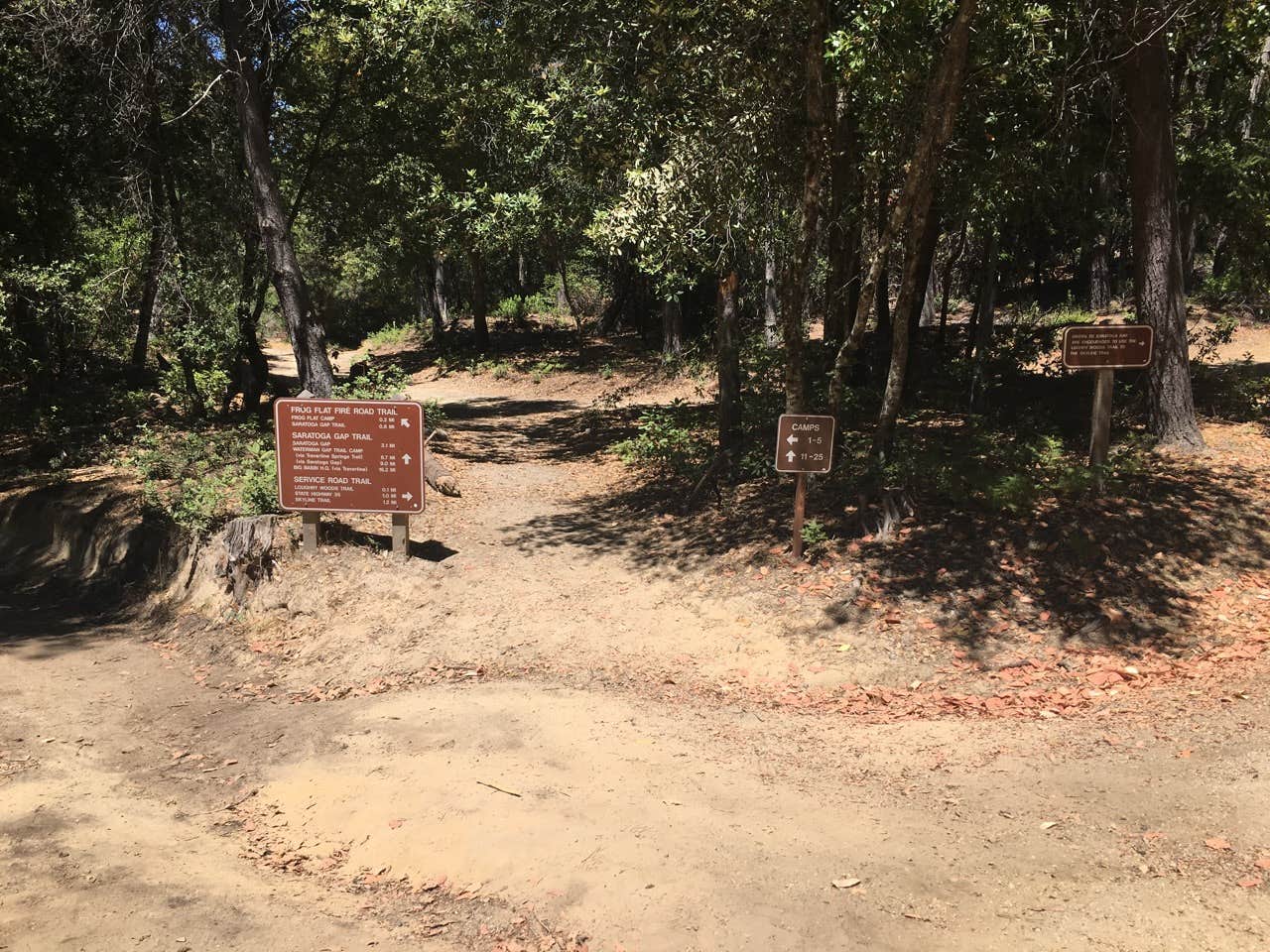 Waterman Gap Trail Camp — Castle