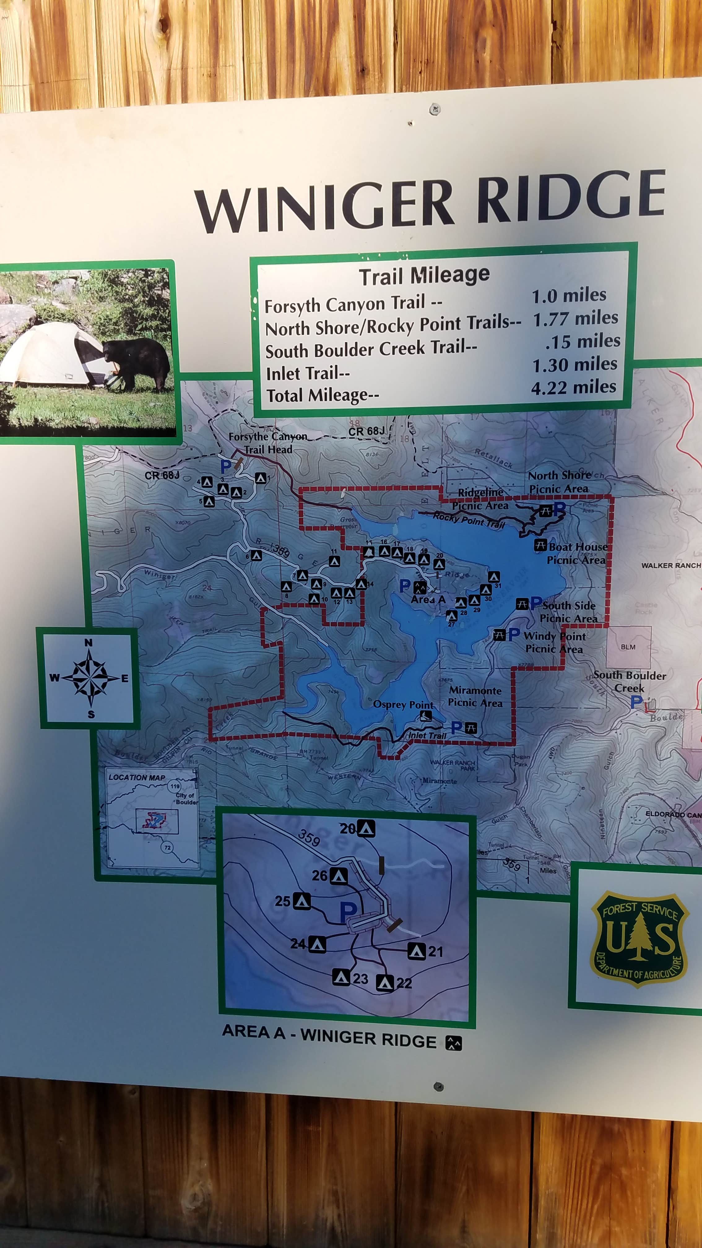 Camper-submitted photo at Winiger Ridge at Gross Reservoir near Boulder, CO