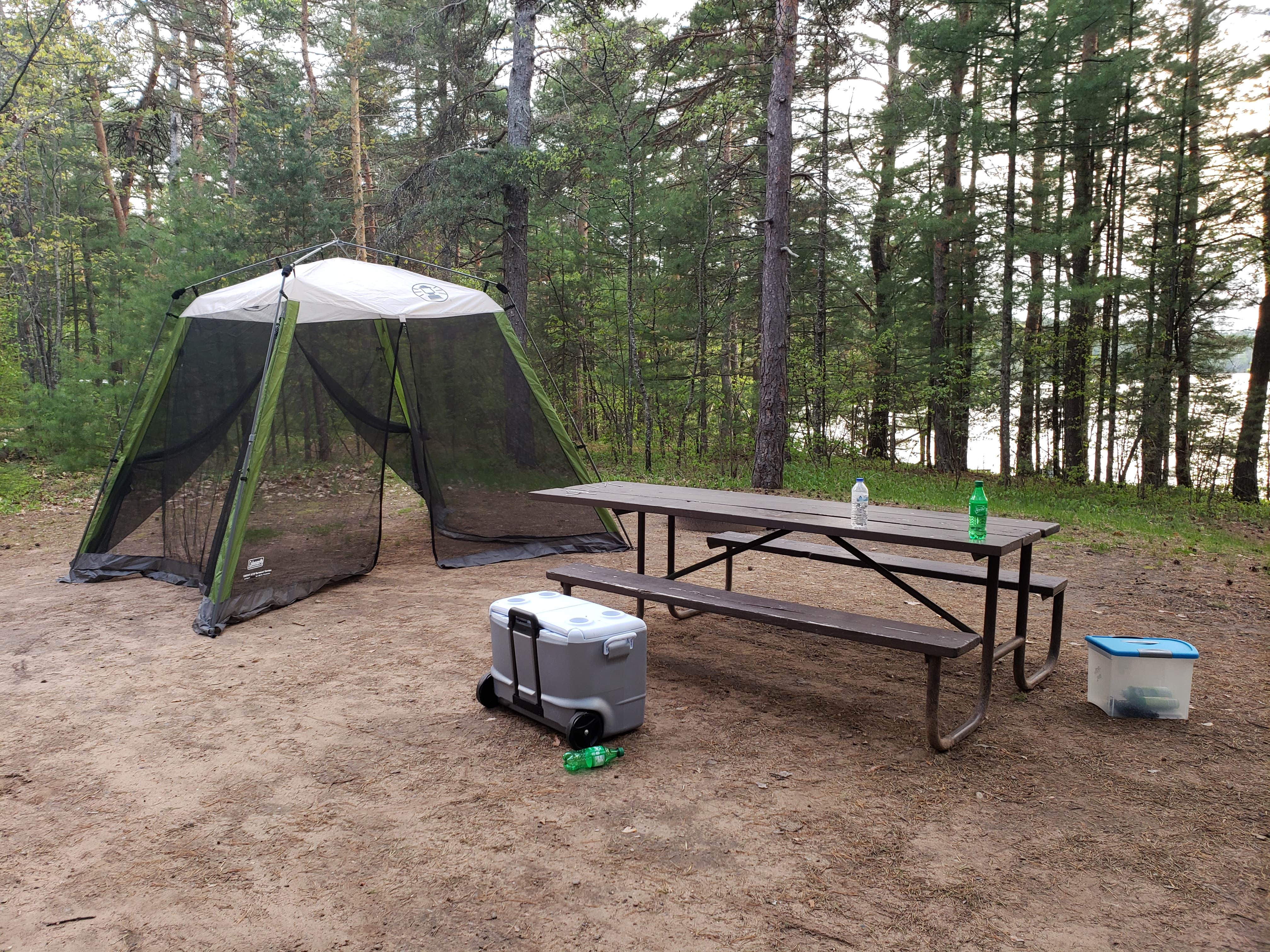 Rebecca B.'s photo at Musky Lake Campground — Northern Highland State Forest near Sayner, WI