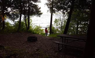 Rebecca B.'s photo at Welcker's Point Campground — Peninsula State Park near Menominee, MI