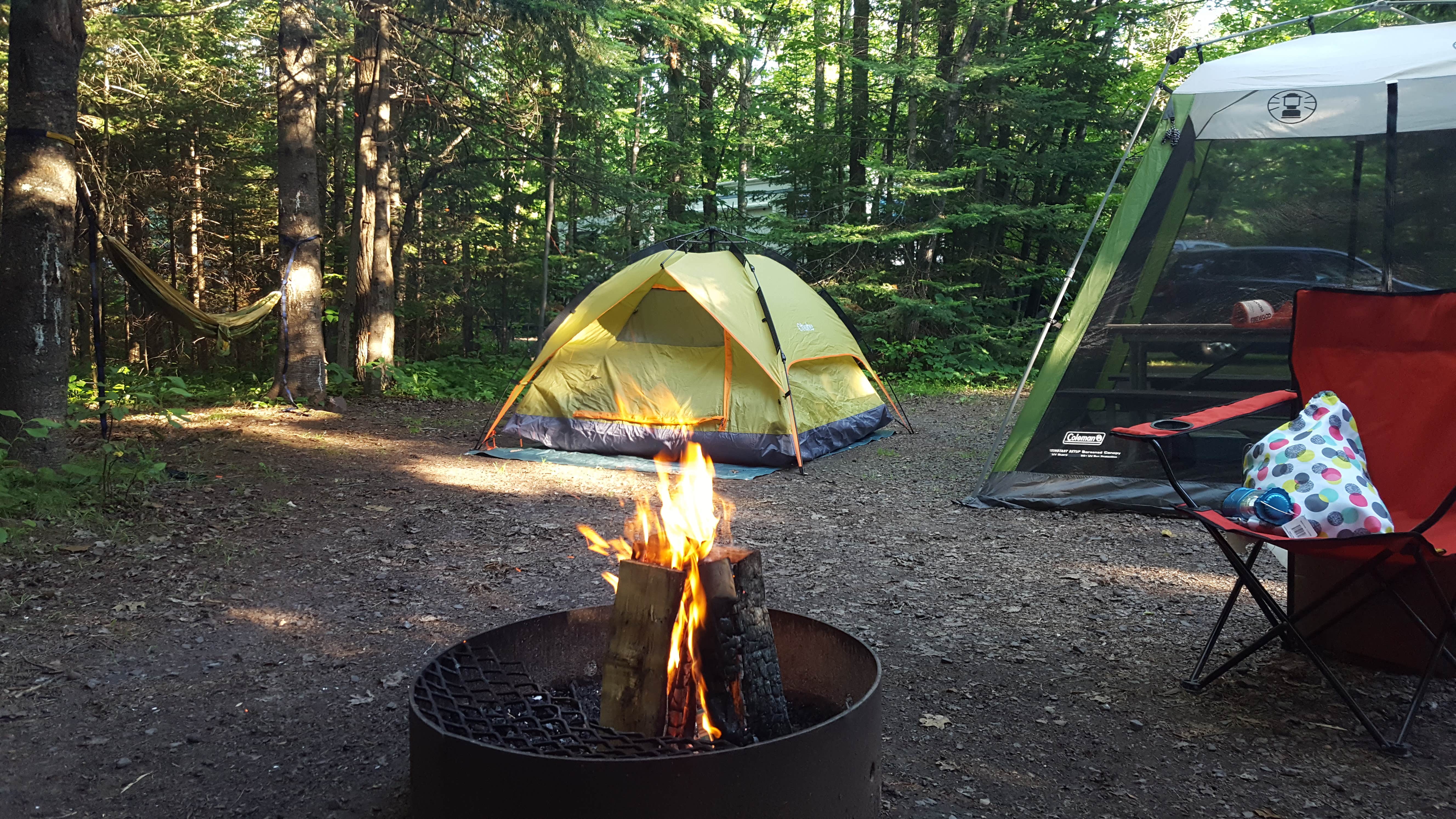 Rebecca B.'s photo at Pattison State Park Campground near Carlton, MN