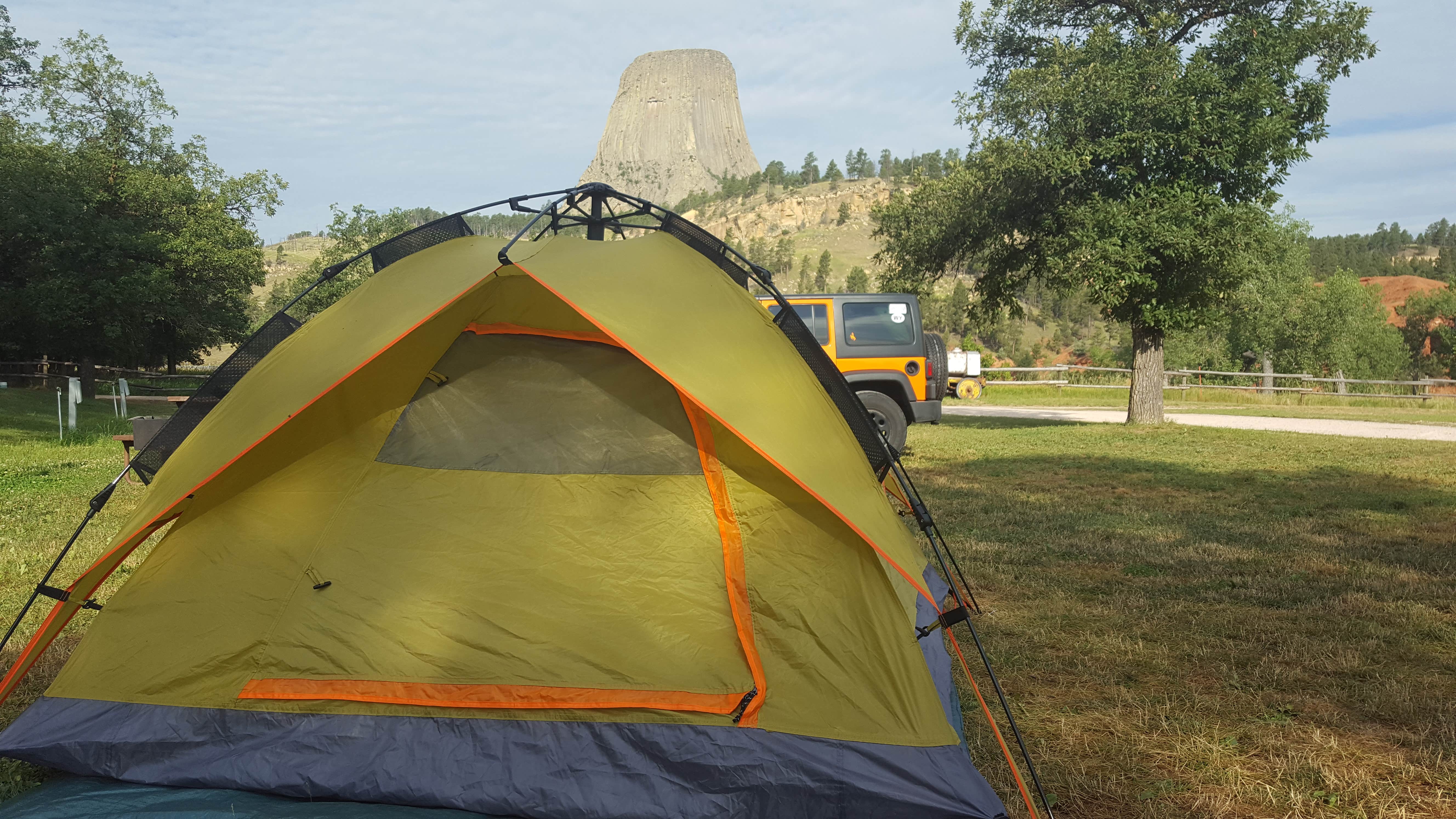 Rebecca B.'s photo at Devils Tower KOA in Wyoming