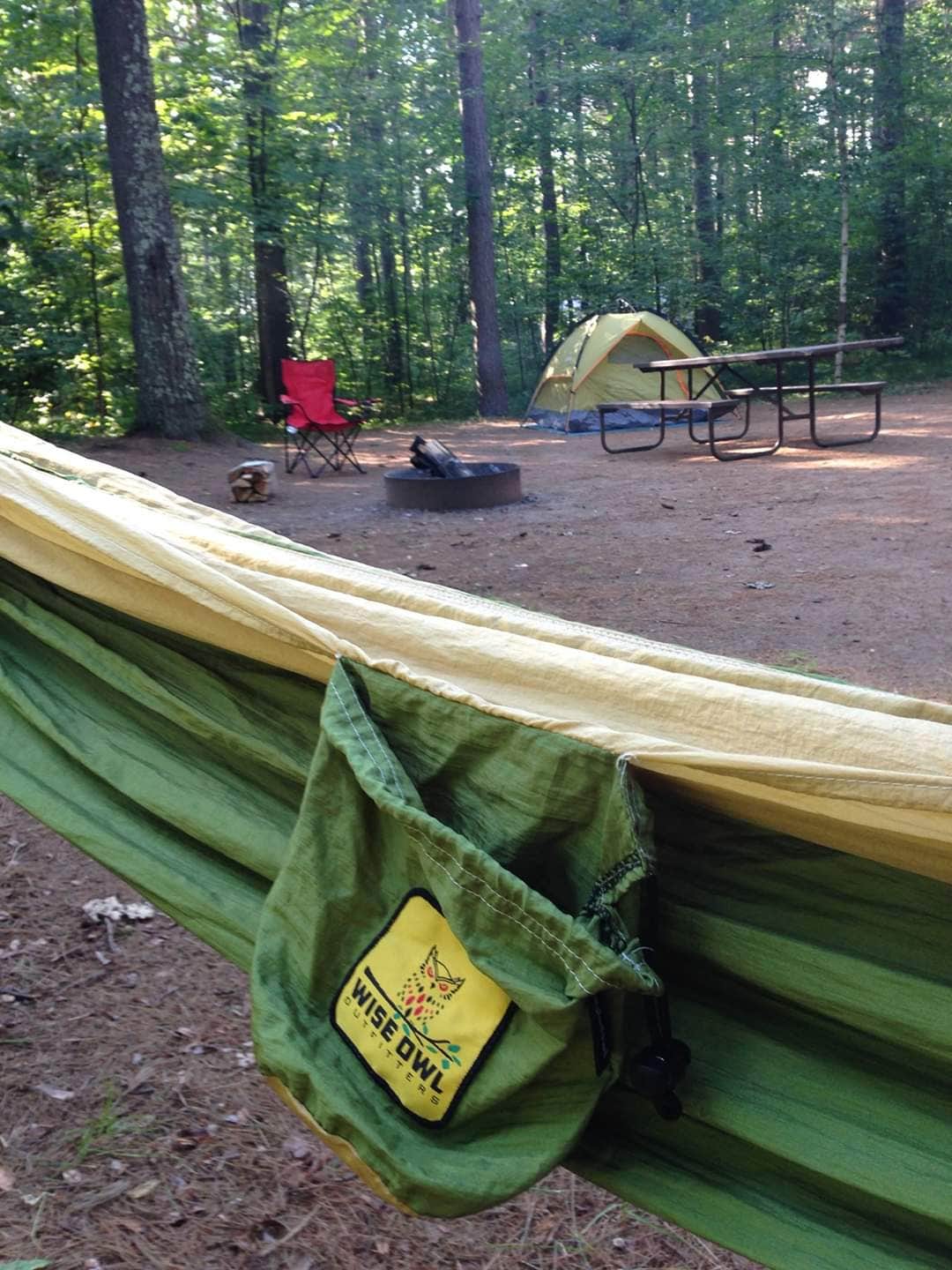 Rebecca B.'s photo at Musky Lake Campground — Northern Highland - American Legion State Forest near Presque Isle, WI