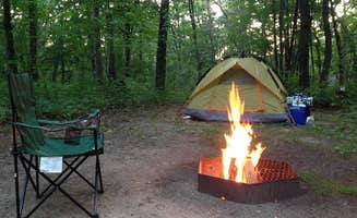 Rebecca B.'s photo at Bluewater Bay Campground — Mirror Lake State Park near Baraboo, WI