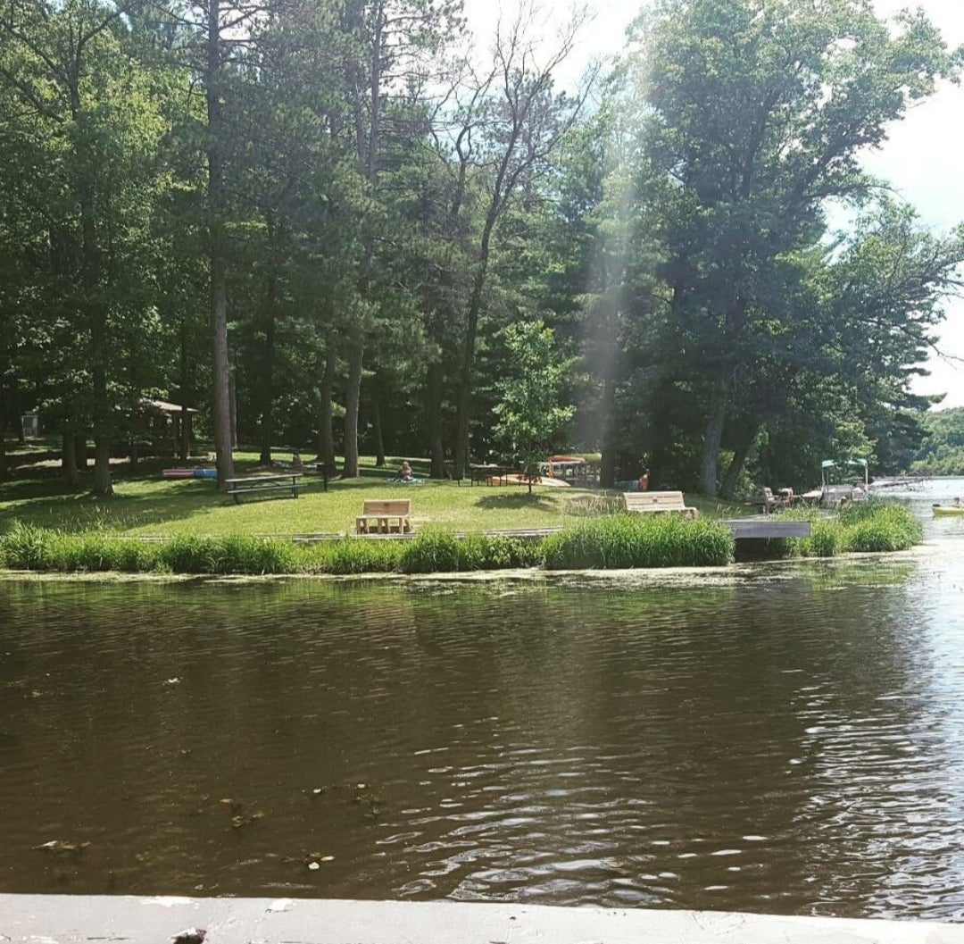 Camper submitted image from Bluewater Bay Campground — Mirror Lake State Park - 2