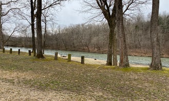 Camping near Spring River Trout Shop/ Mammoth Spring Campground: Riverside Campground and Canoe, Cherokee Village, Arkansas