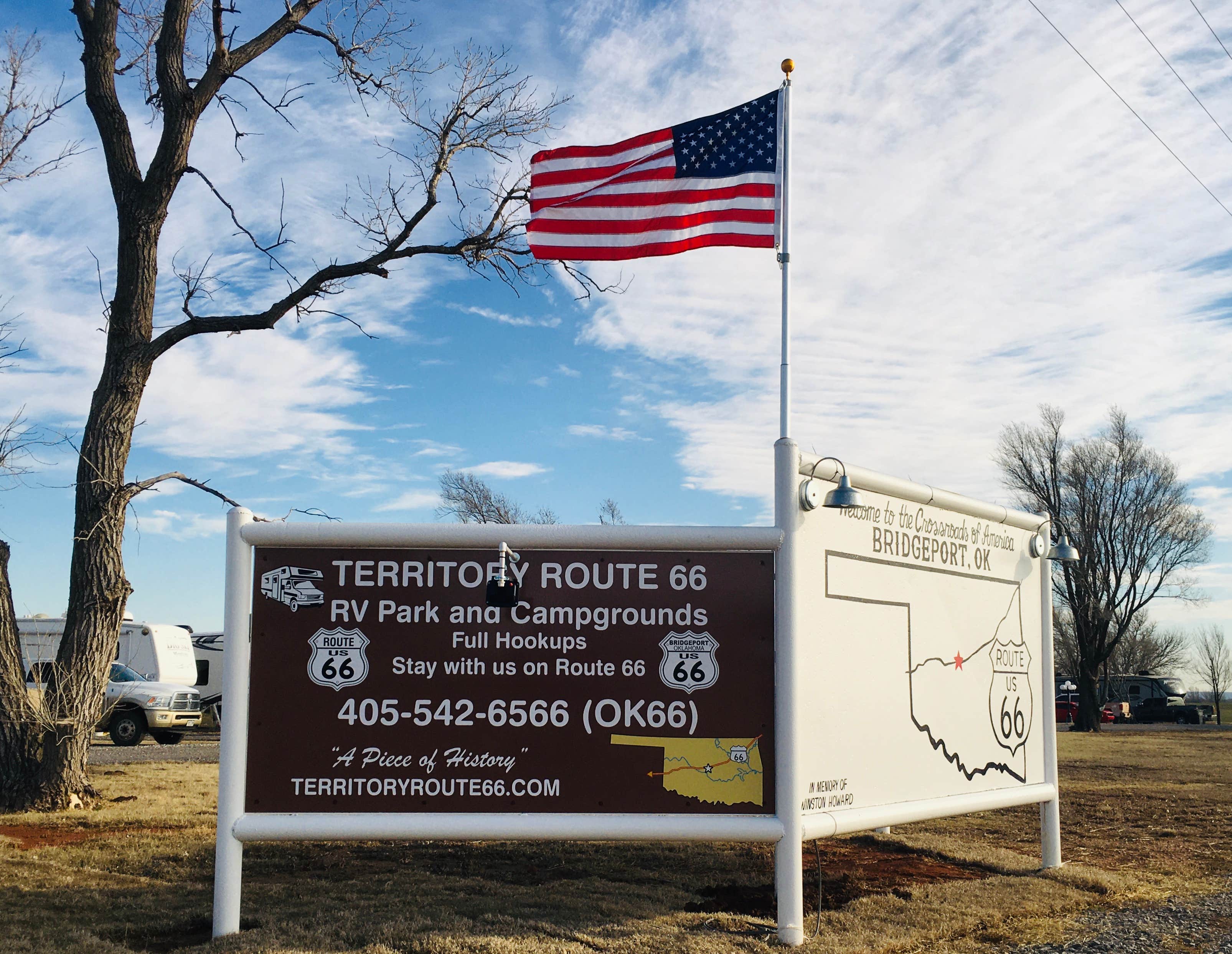 Camper-submitted photo at Territory Route 66 RV Park &amp; Campgrounds in Oklahoma