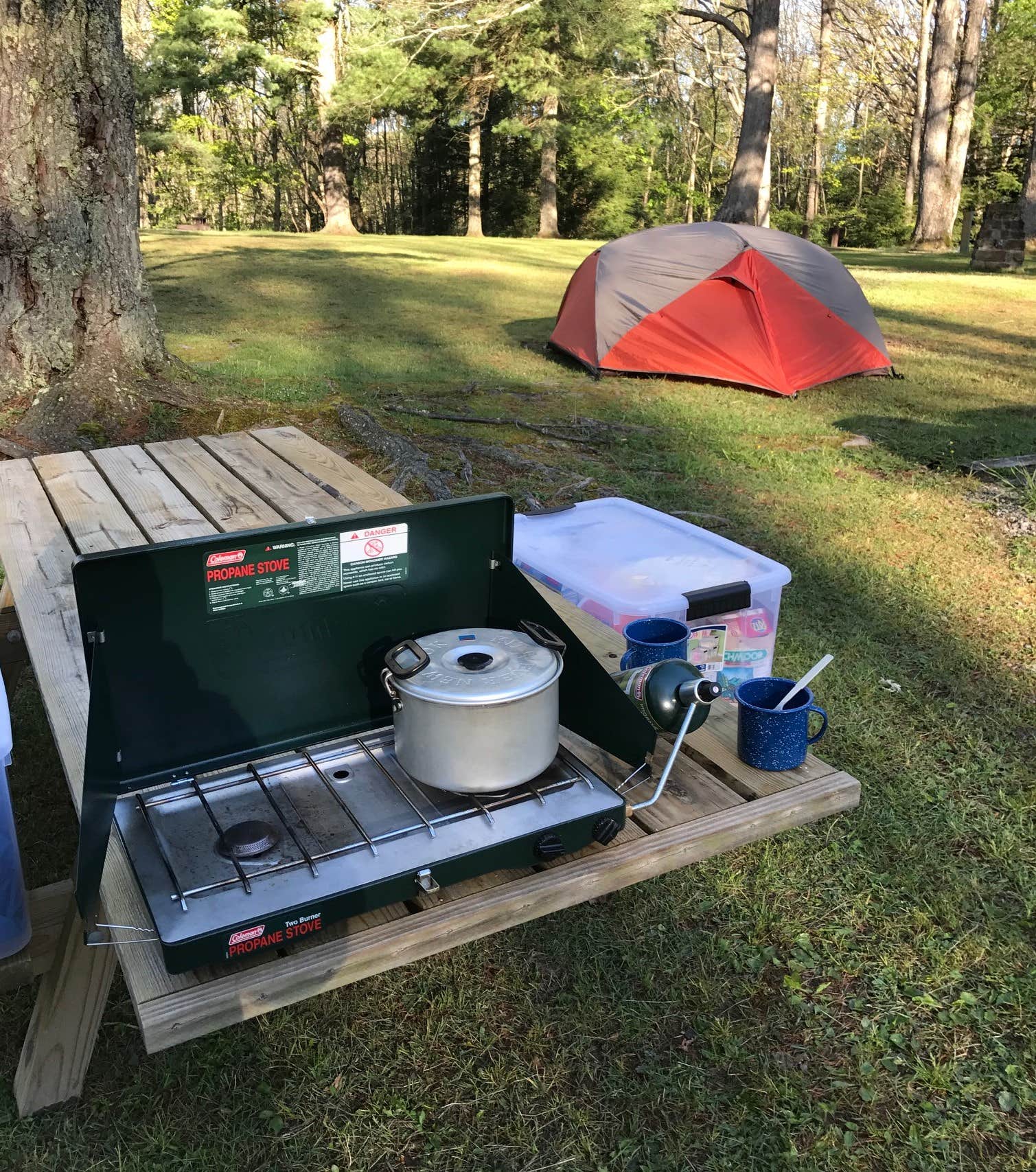 Camper submitted image from Babcock State Park Campground - 4