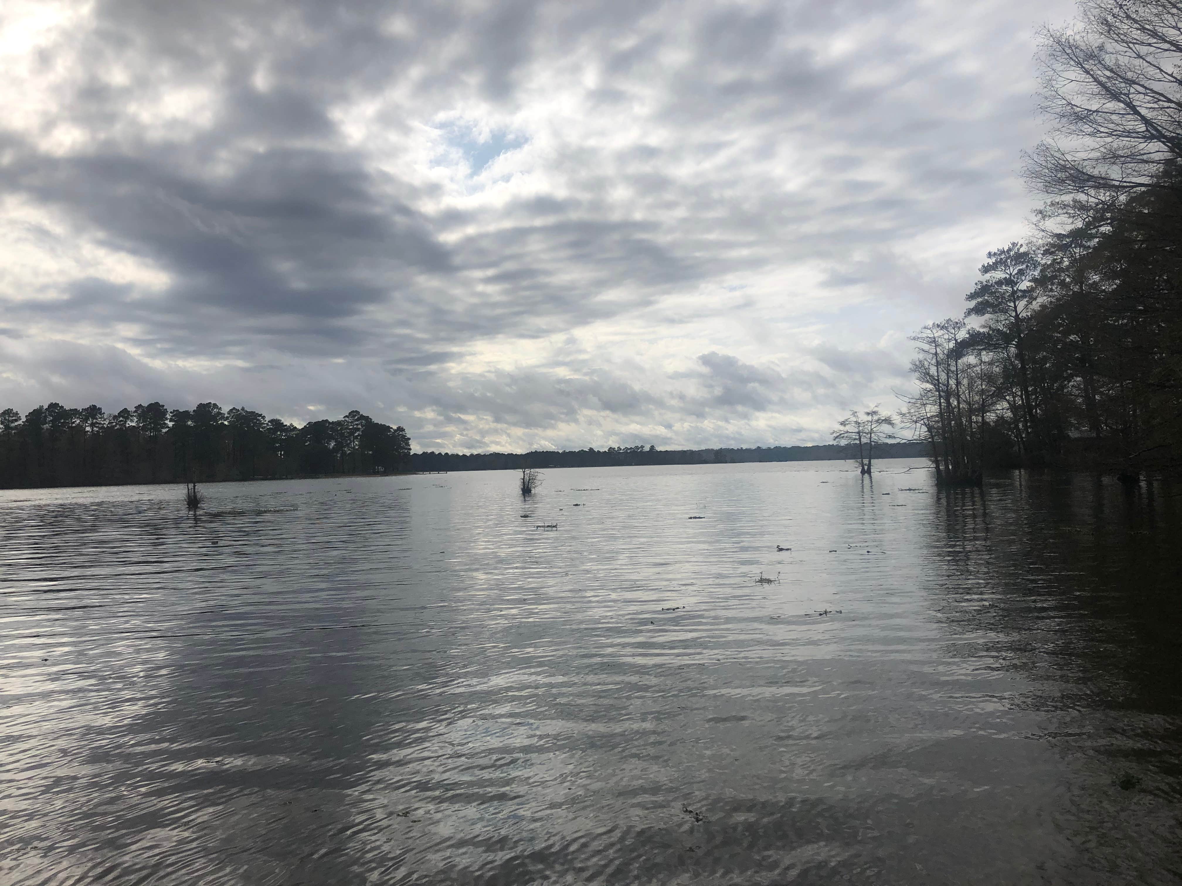 From pier at boat ramp outer loop