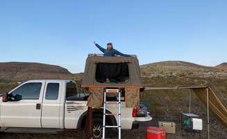 Beth G.'s photo of a dispersed camping area at Black Hills Rockhound near Central, AZ