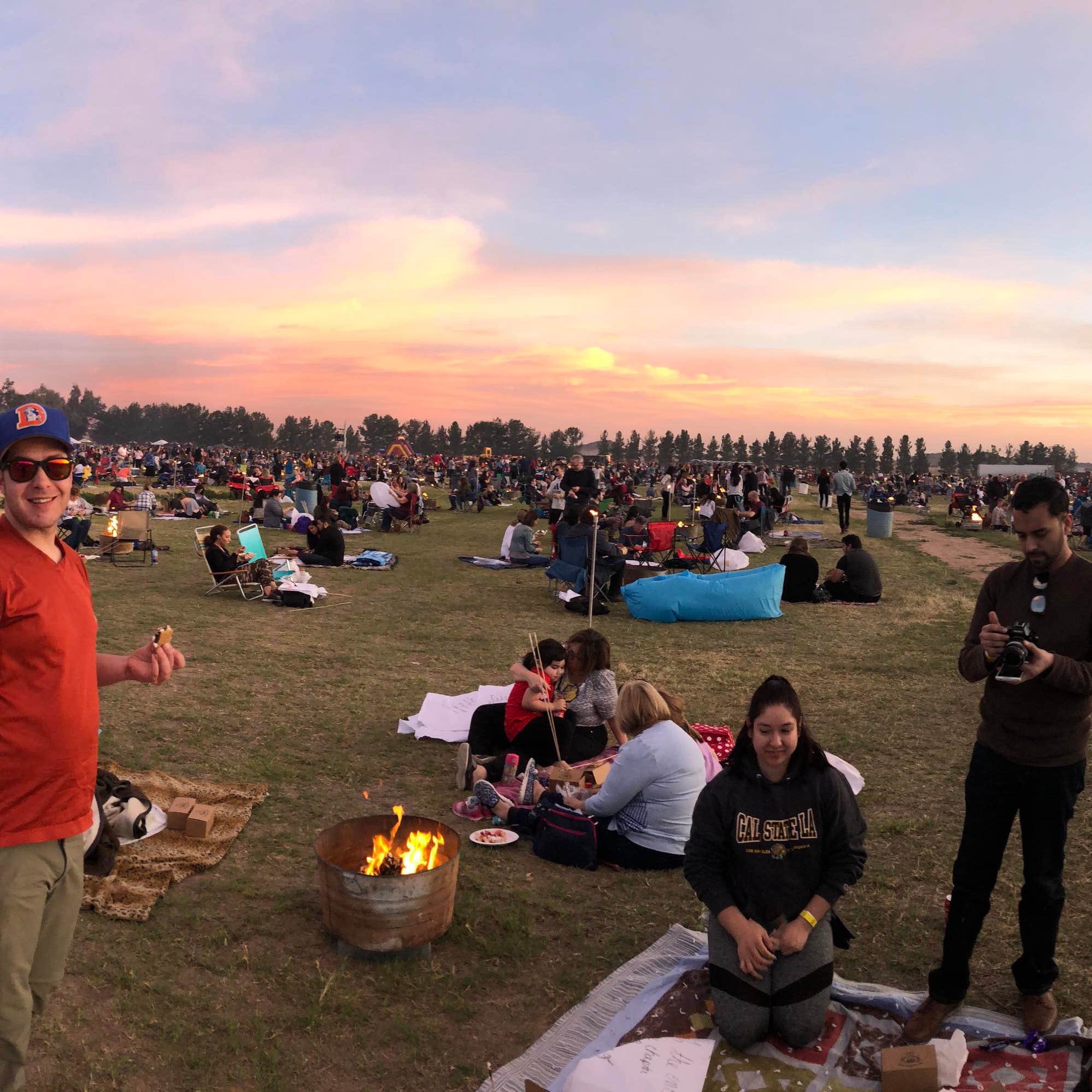 The Cozy Peach at Schnepf Farms Camping The Dyrt