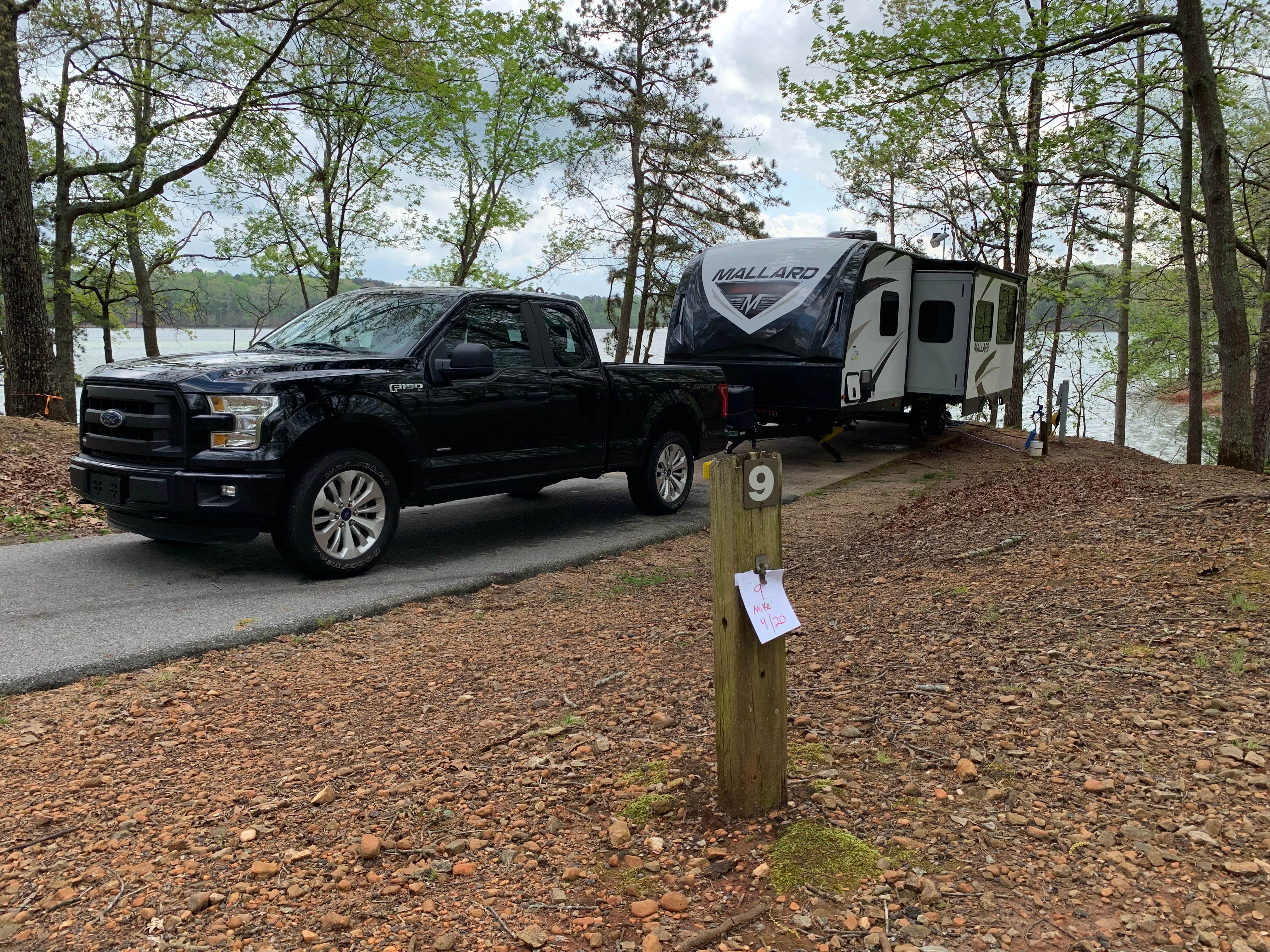 Mike K.'s photo of rv camping at Bolding Mill near Oakwood, GA