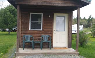 Vicki L.'s photo of a cabin at Little Creek Family Campground near Stratford, WI