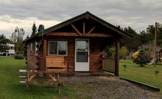Vicki L.'s photo of a cabin at Little Creek Family Campground near Jim Falls, WI