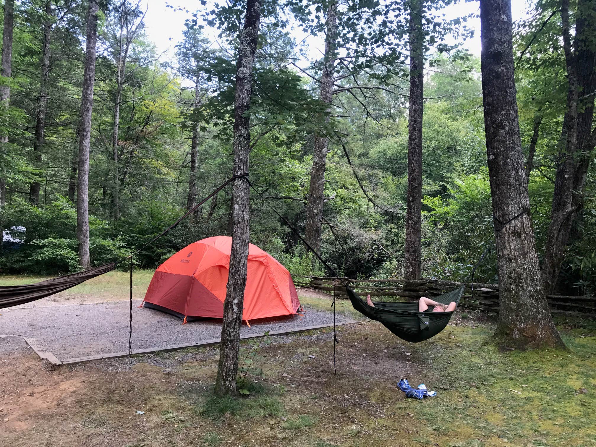 Dave V.'s photo at Black Mountain Campground - CLOSED INDEFINITELY near Montreat, NC