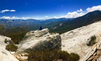 Hayley K.'s photo of a dispersed camping area at Johnsondale Dispersed Camping near Sequoia National Forest