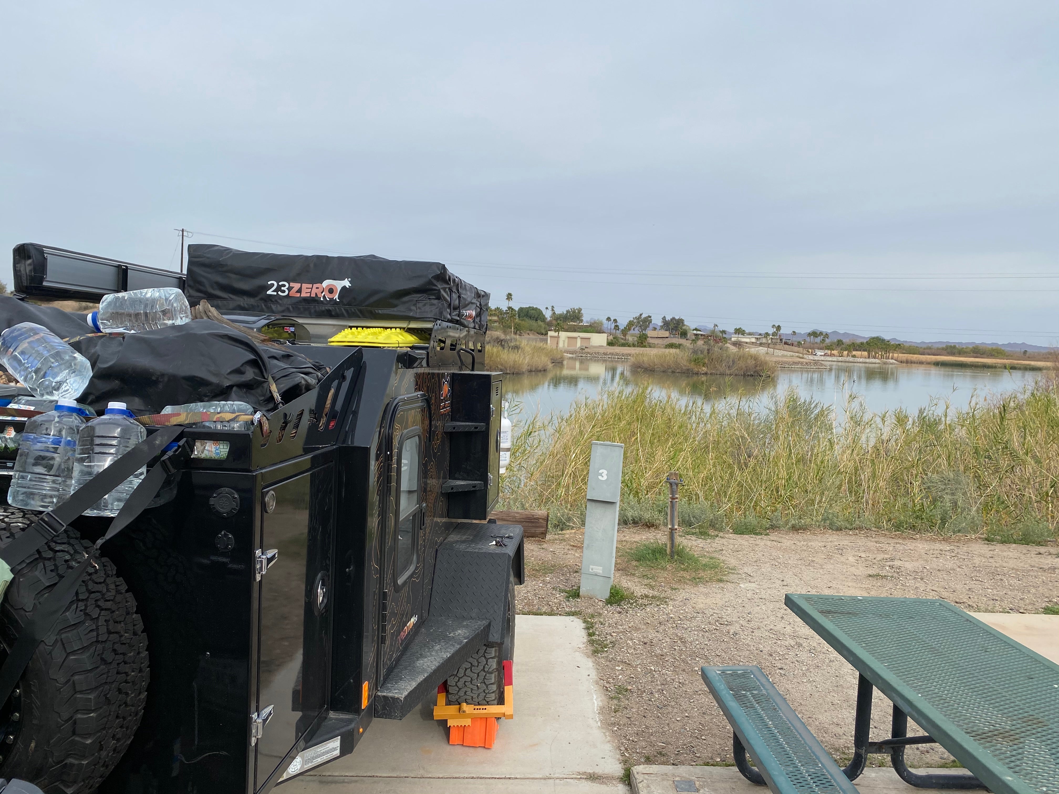 Camper submitted image from USMC Venture Lodging at Martinez Lake - 5