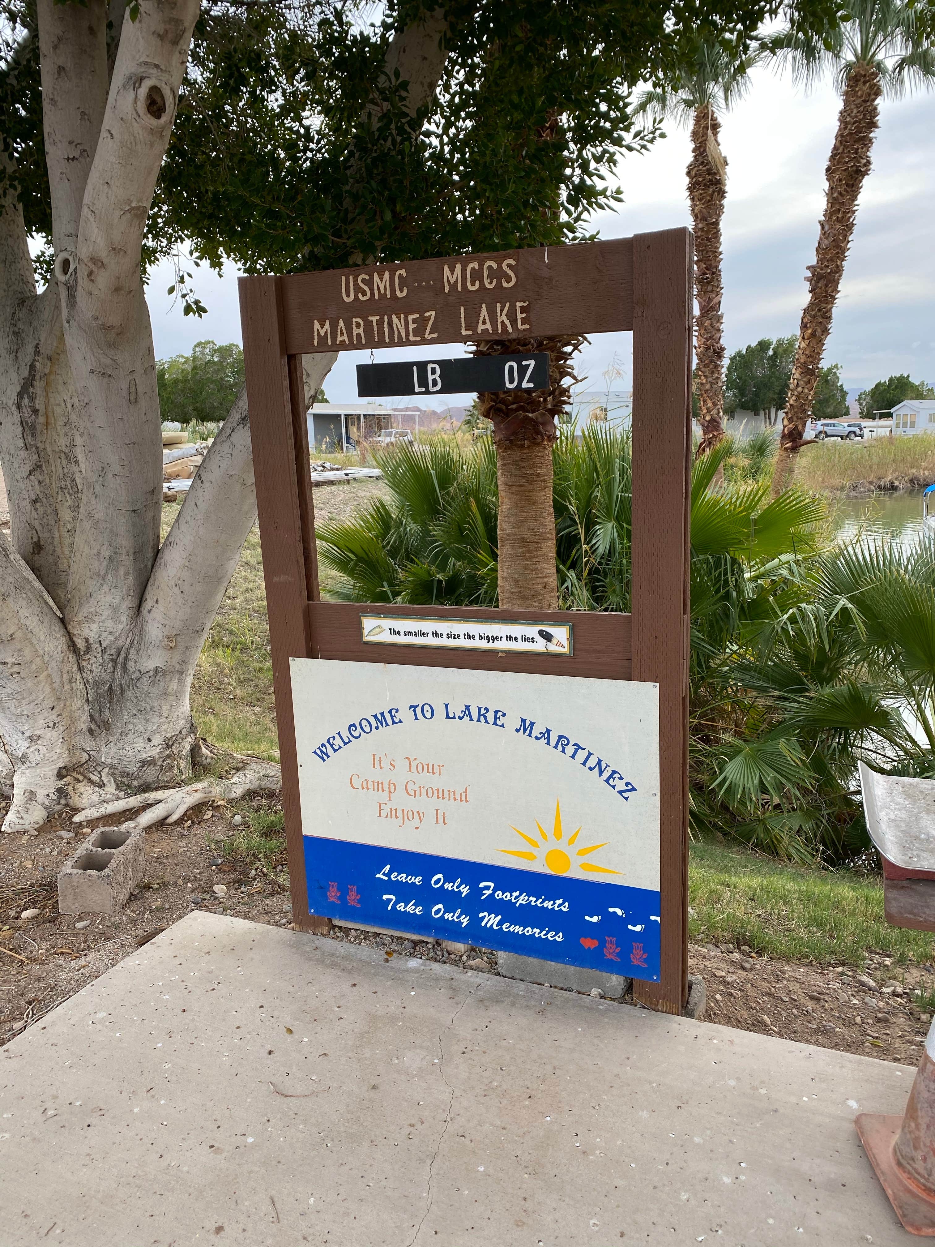 Camper-submitted photo at USMC Venture Lodging at Martinez Lake near Blythe, CA
