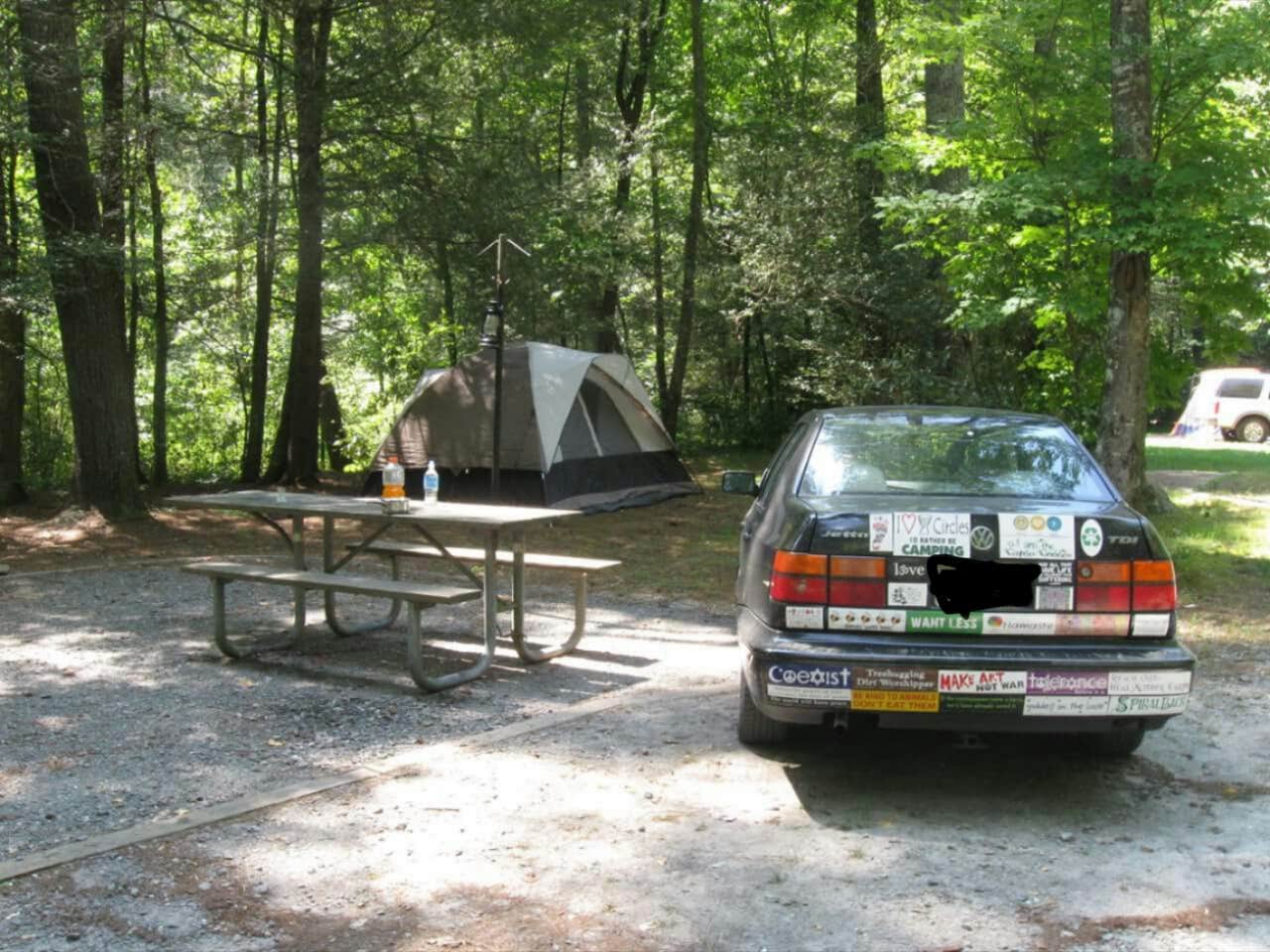 Camper submitted image from Upper Chattahoochee River Campground — Chattahoochee Oconee National Forest - 2