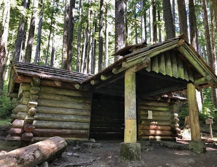 Sam M.'s photo of a cabin at Sol Duc Campground - Group — Olympic National Park near Clallam Bay, WA
