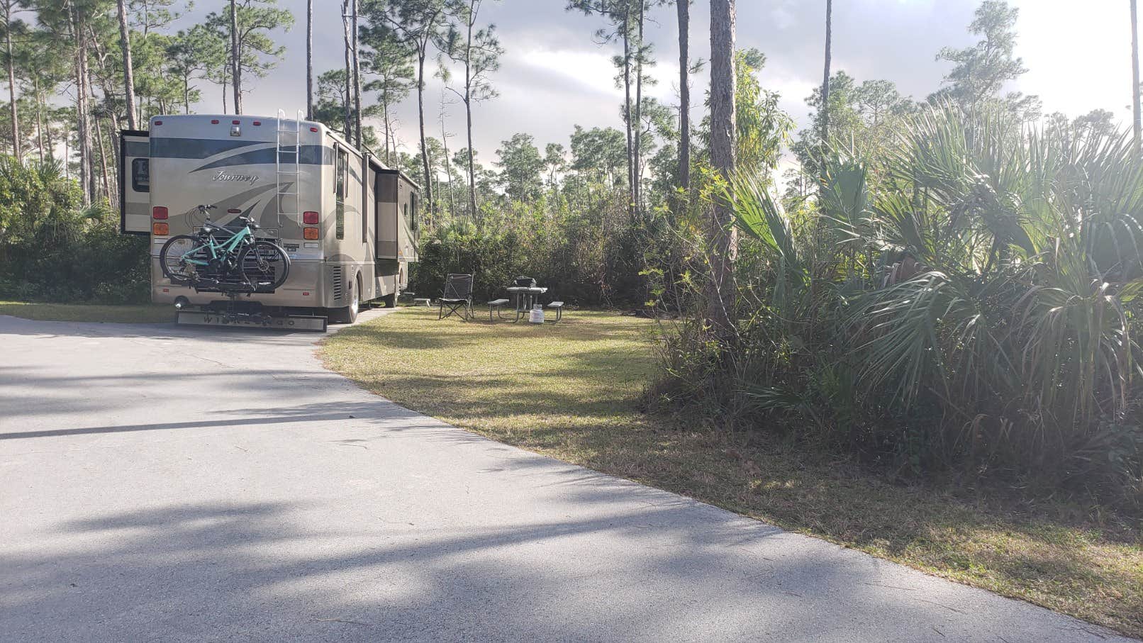 Jean C.'s photo of rv camping at Long Pine Key Campground — Everglades National Park near Everglades National Park
