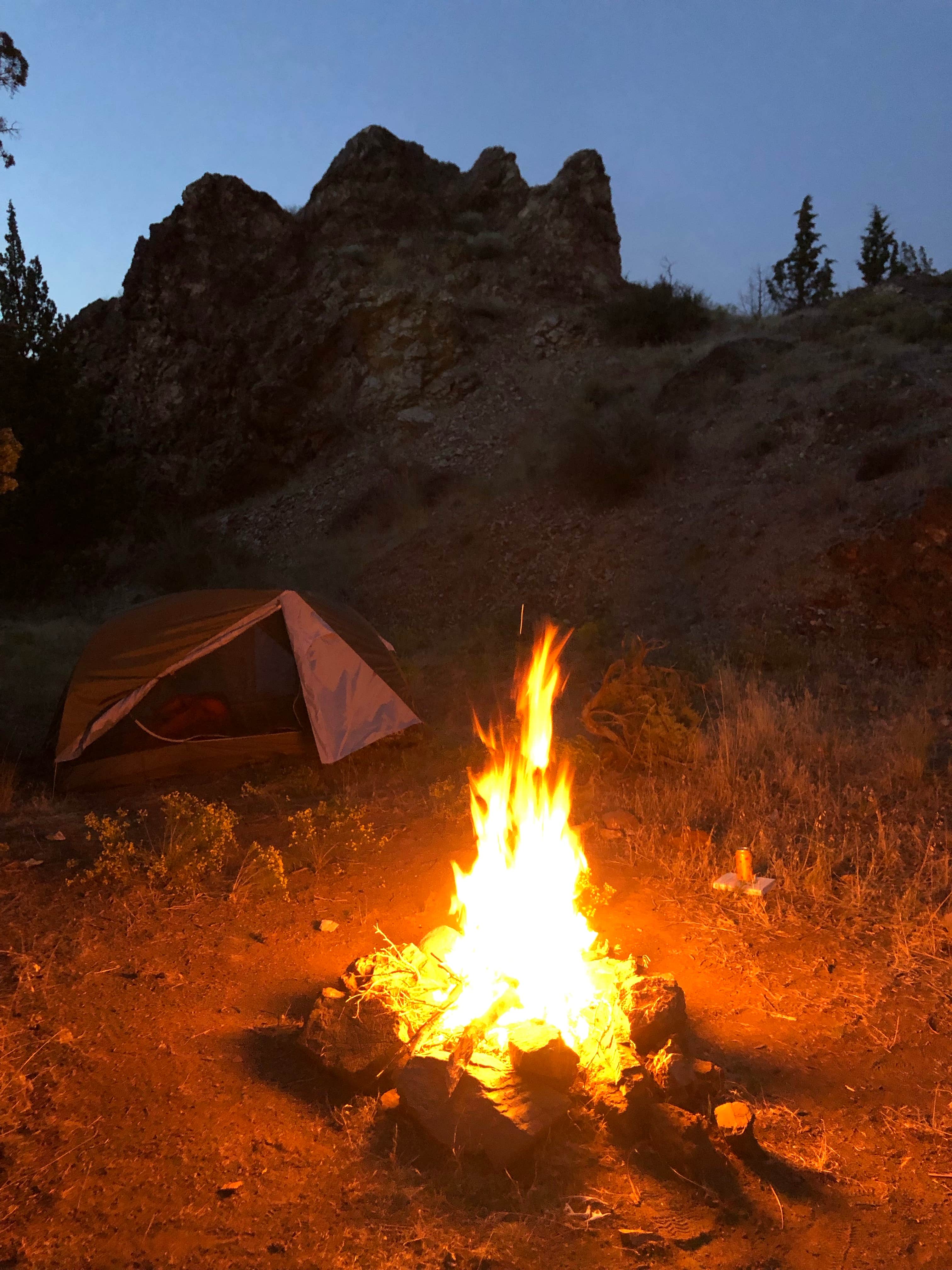 Serene L.'s photo of a dispersed camping area at Painted Hills Dispersed near Dayville, OR