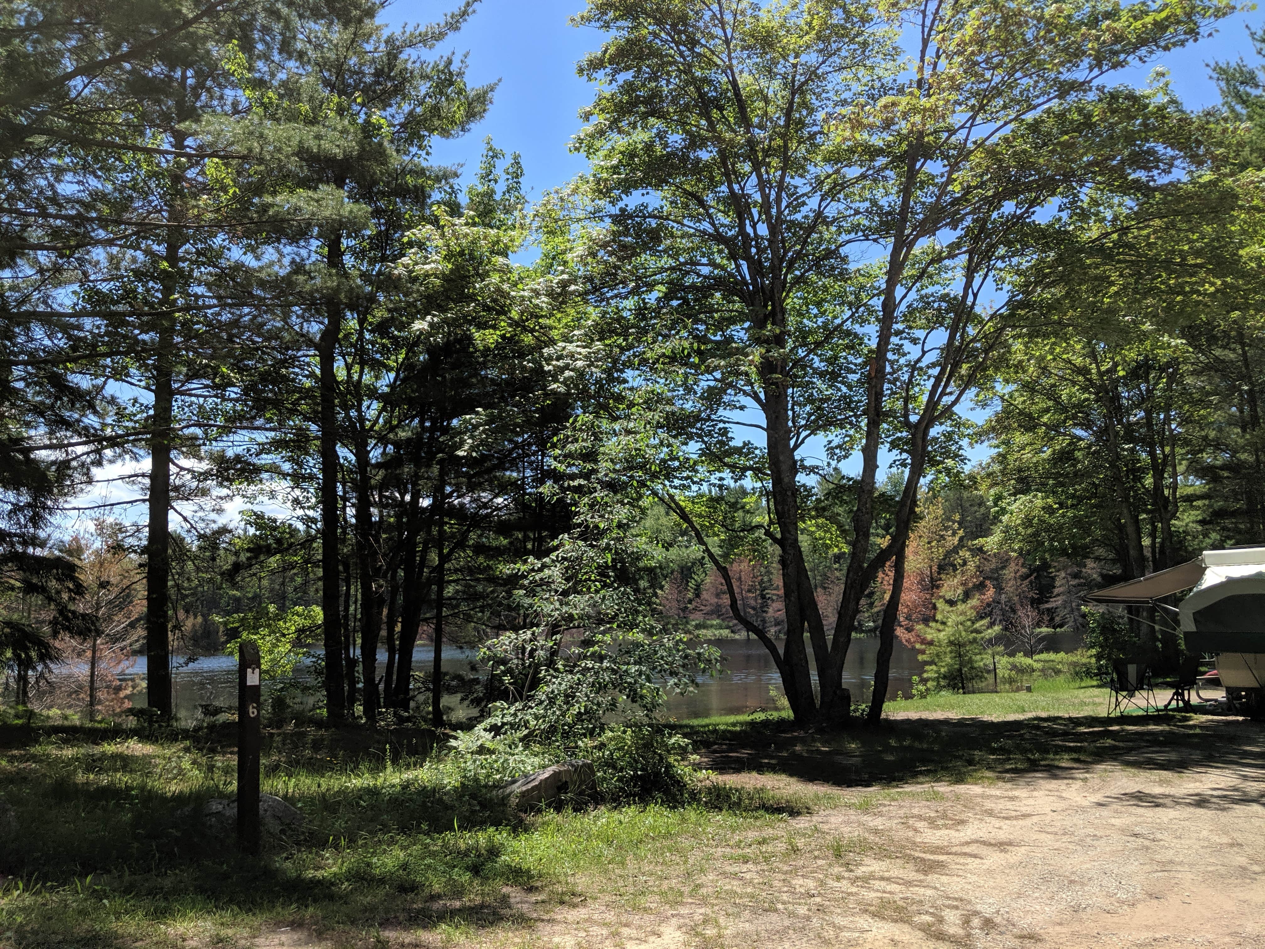 Camper-submitted photo at Kingston Lake State Forest near Pictured Rocks National Lakeshore
