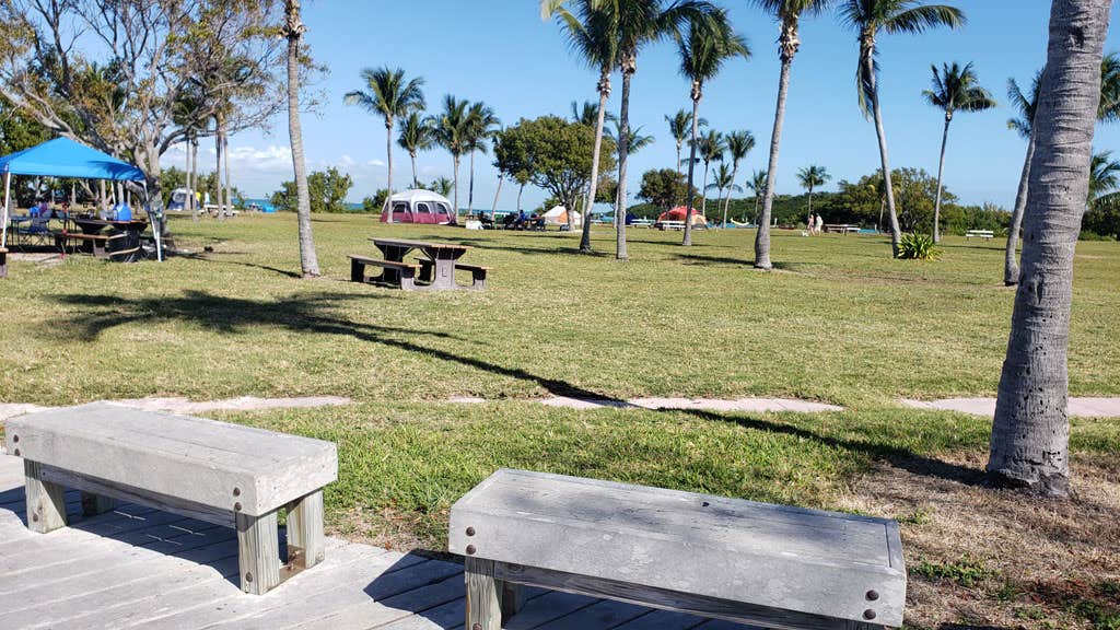 Jean C.'s photo of tent camping at Boca Chita Key — Biscayne National Park near Miami Beach, FL