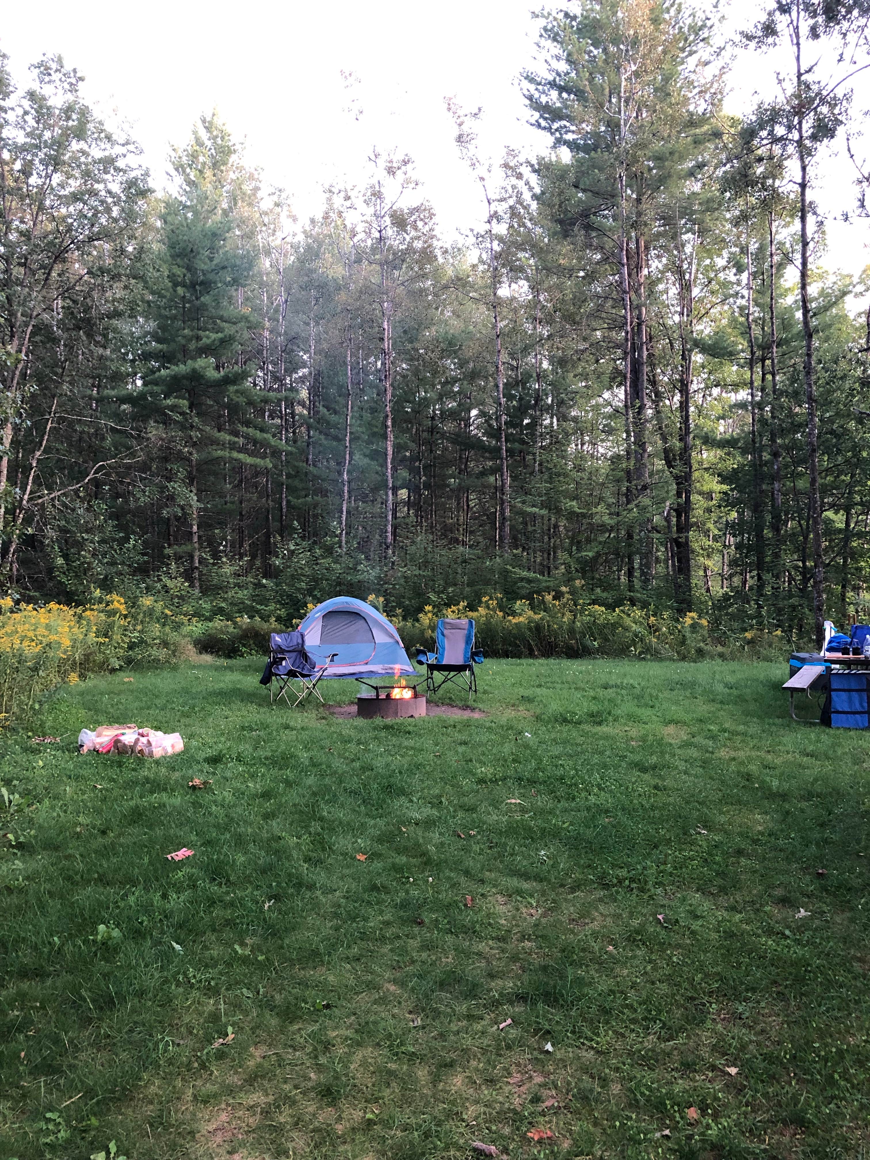 Jeff F.'s photo at Governor Thompson State Park Campground near Mountain, WI