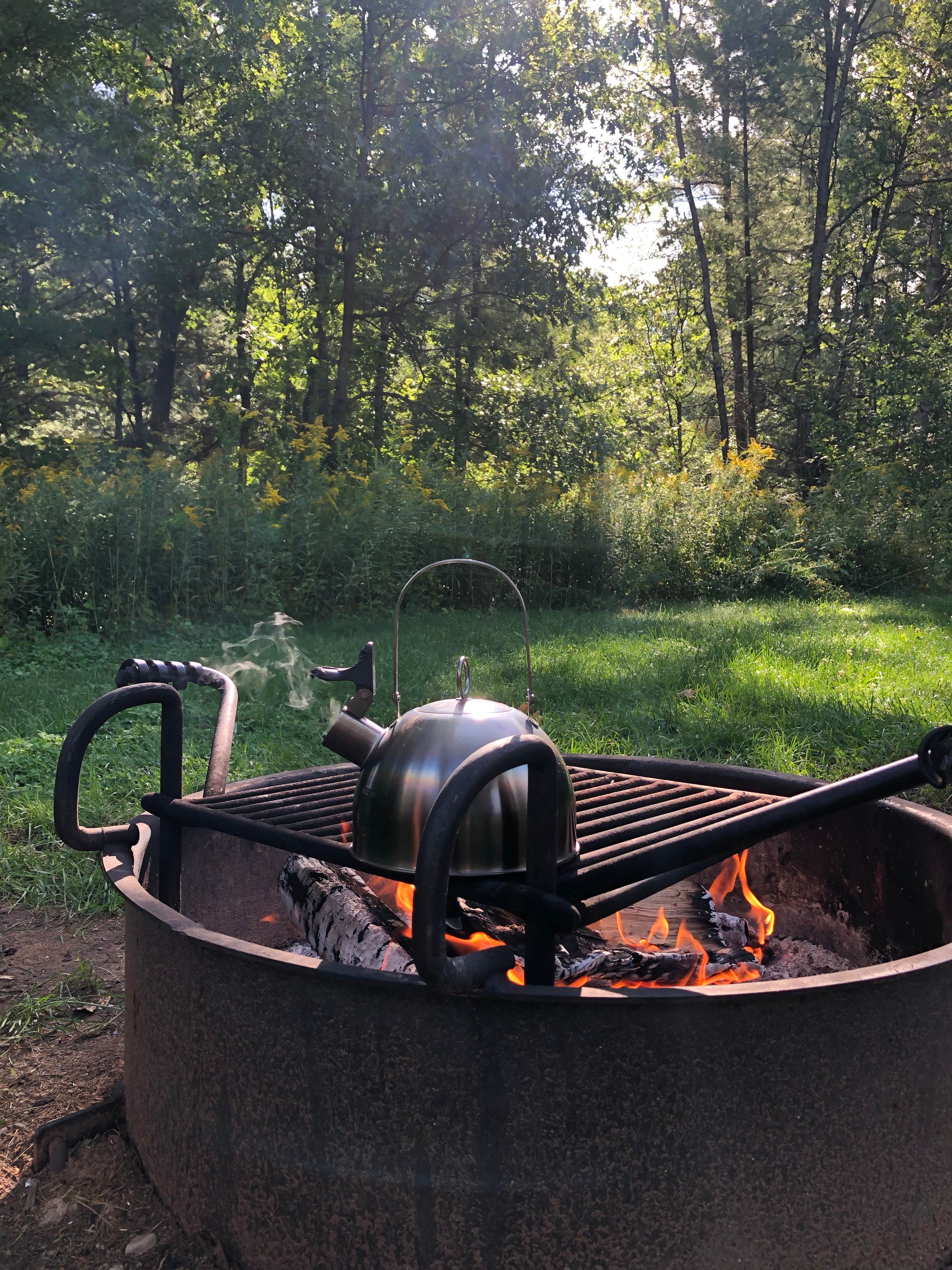 Camper-submitted photo at Governor Thompson State Park Campground near Amberg, WI