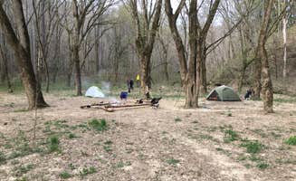 Asher K.'s photo of tent camping at Sipsey Wilderness Backcountry Site (Trail 200 Site G) near Cullman, AL