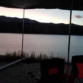 Sunset at Carter Lake