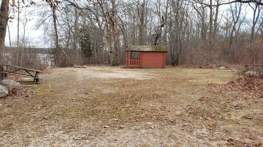 Jean C.'s photo of glamping accommodations at Burlingame State Park Campground near West Warwick, RI