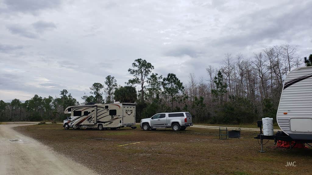 Jean C.'s photo of rv camping at Burns Lake Campground — Big Cypress National Preserve near Everglades City, FL