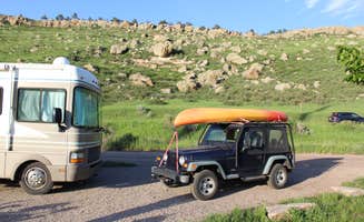 Bounding Around's photo of rv camping at South Bay Campground — Horsetooth Reservoir near Greeley, CO