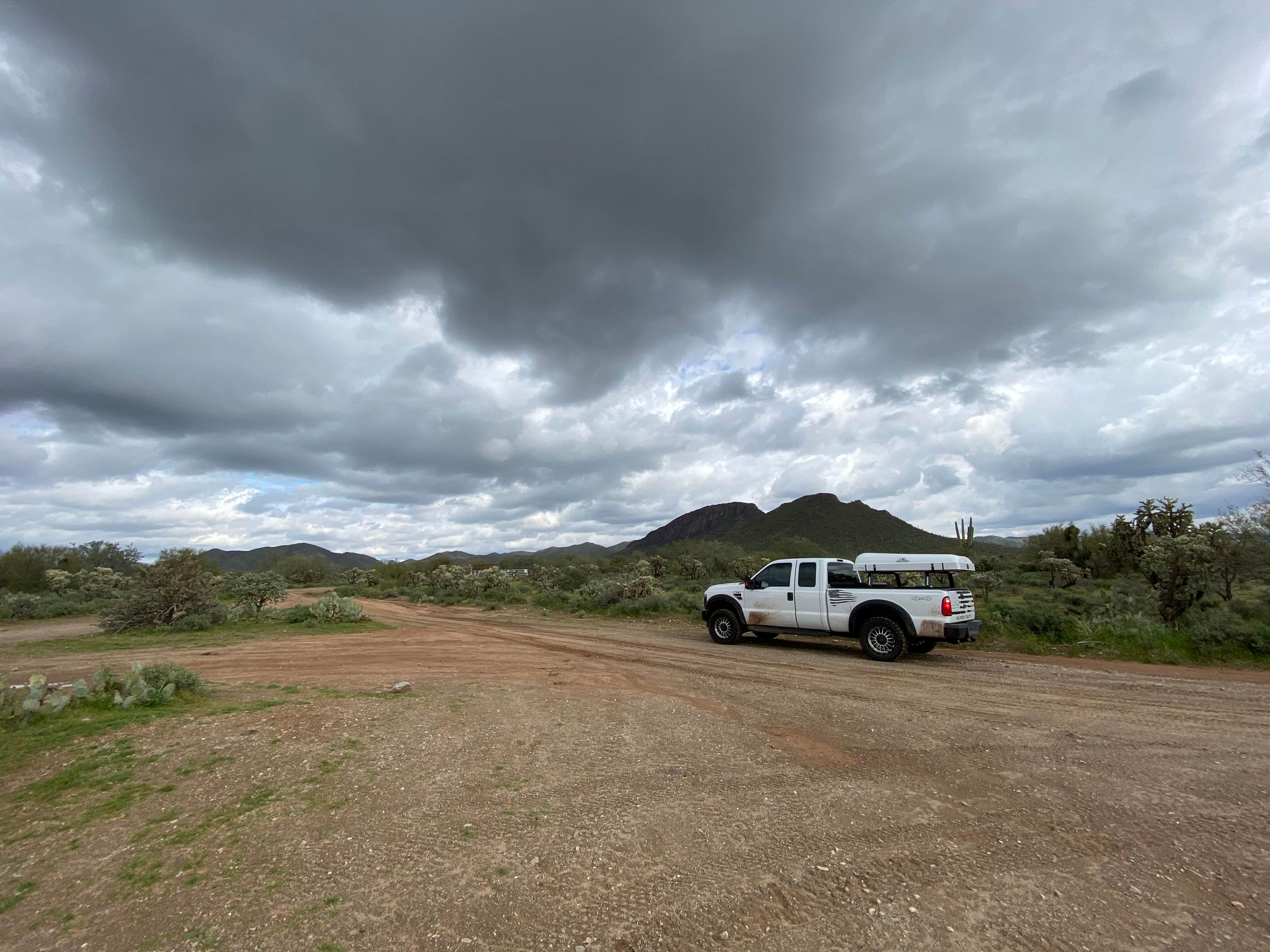 Camper submitted image from Superstition Mountain AZ state trust dispersed - 4